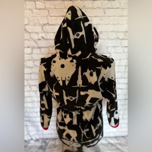 *GUC* Disney Store Kid's Star Wars Robe X-Wing Tie Fighter, Size: 7/8 - Picture 5 of 7